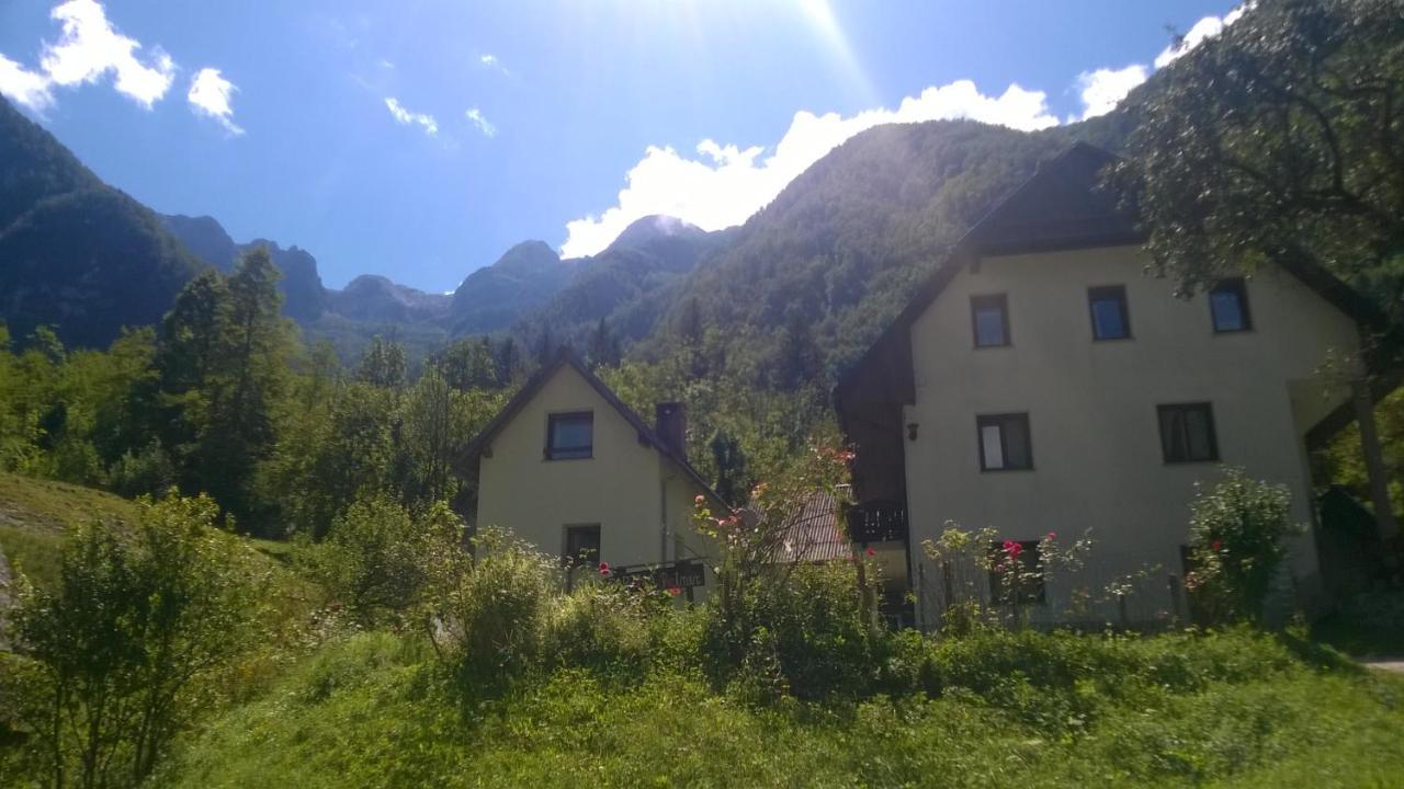 Apartment Pretner, Lepena Soča Eksteriør billede