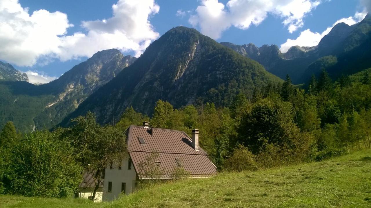 Apartment Pretner, Lepena Soča Eksteriør billede